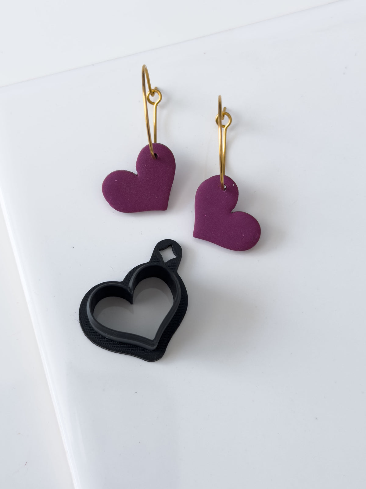 Heart #5 Polymer Clay Cutter