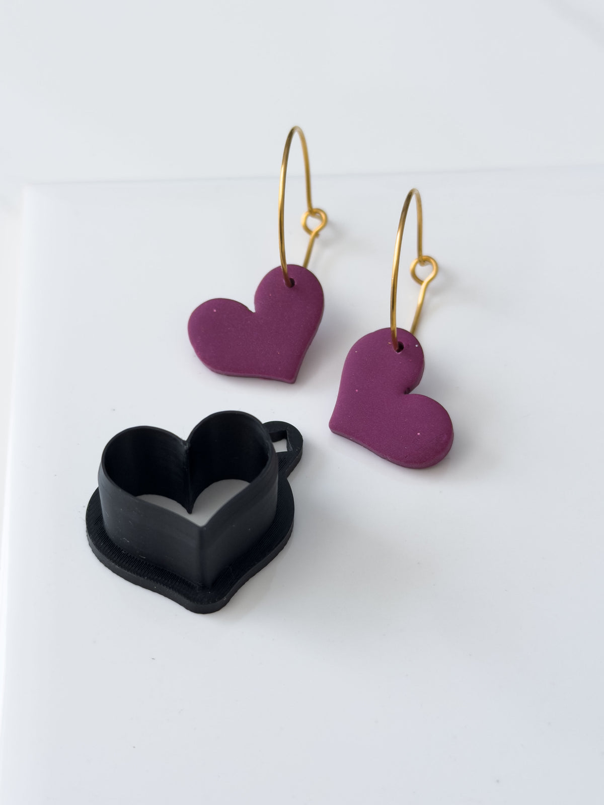 Heart #5 Polymer Clay Cutter