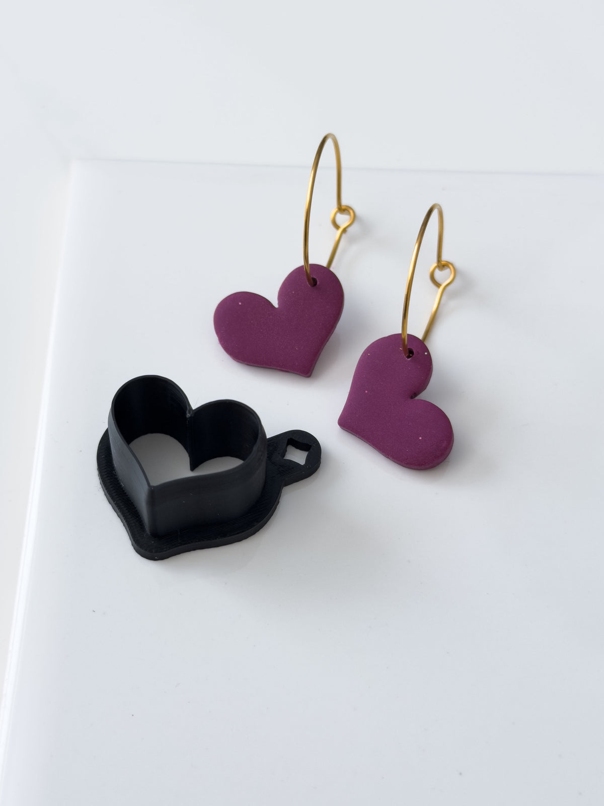 Heart #5 Polymer Clay Cutter