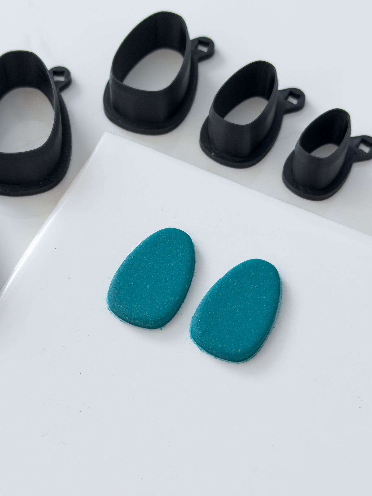 Puffy Oval Polymer Clay Cutter