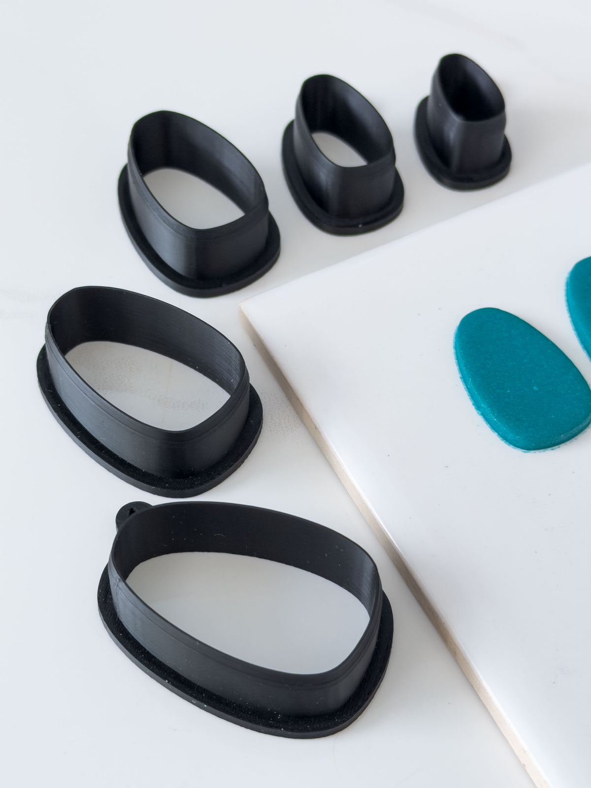 Puffy Oval Polymer Clay Cutter