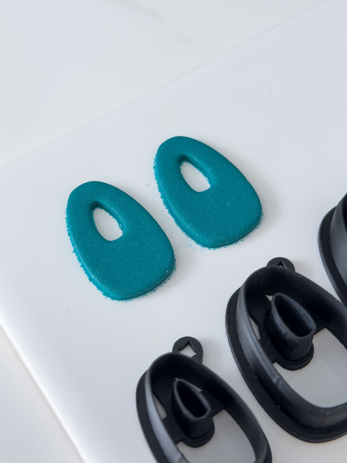 Puffy Oval Donut Polymer Clay Cutter