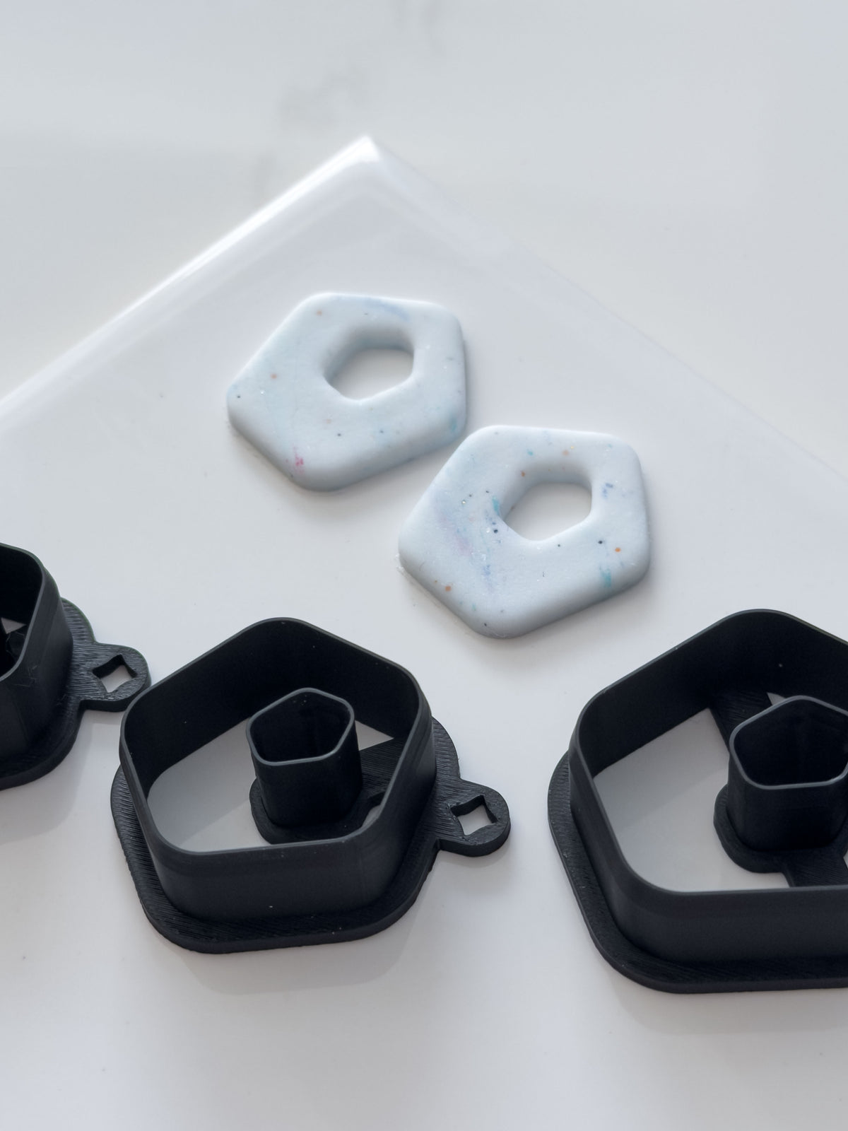 Puffy Pentagon Donut Polymer Clay Cutter