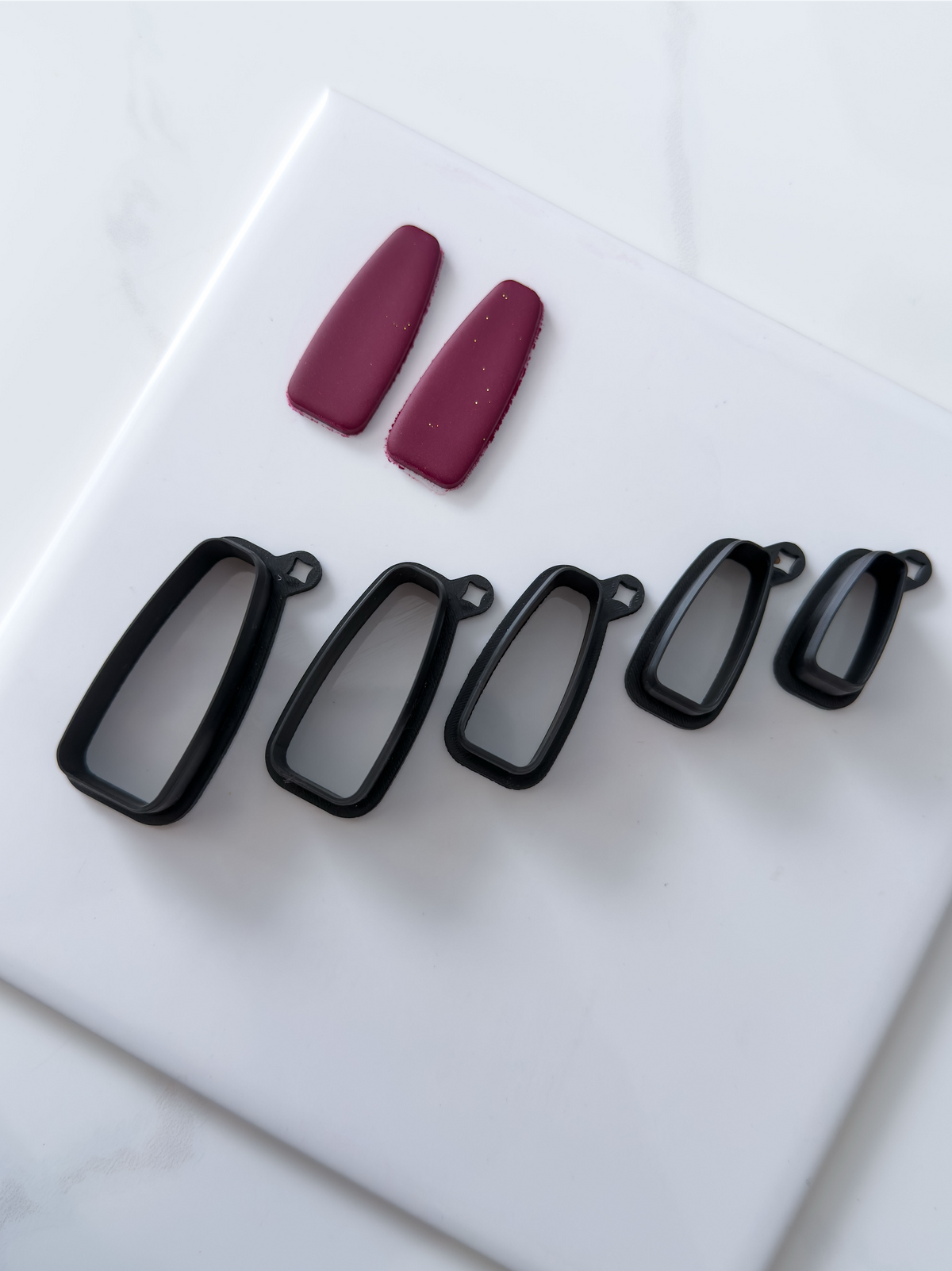 Puffy Rectangle Polymer Clay Cutter