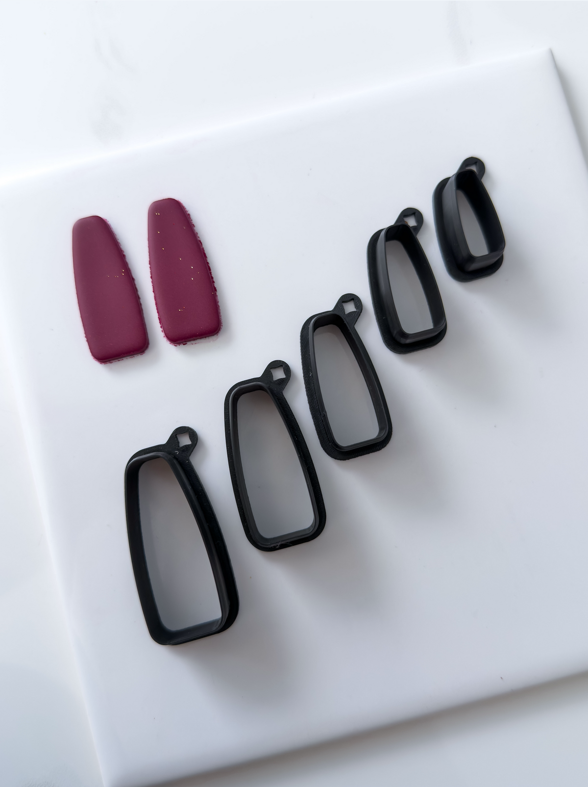 Puffy Rectangle Polymer Clay Cutter