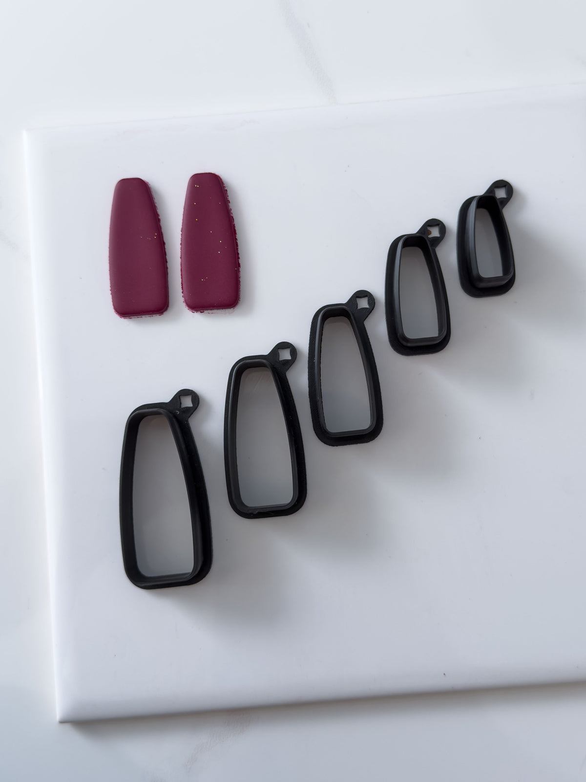 Puffy Rectangle Polymer Clay Cutter