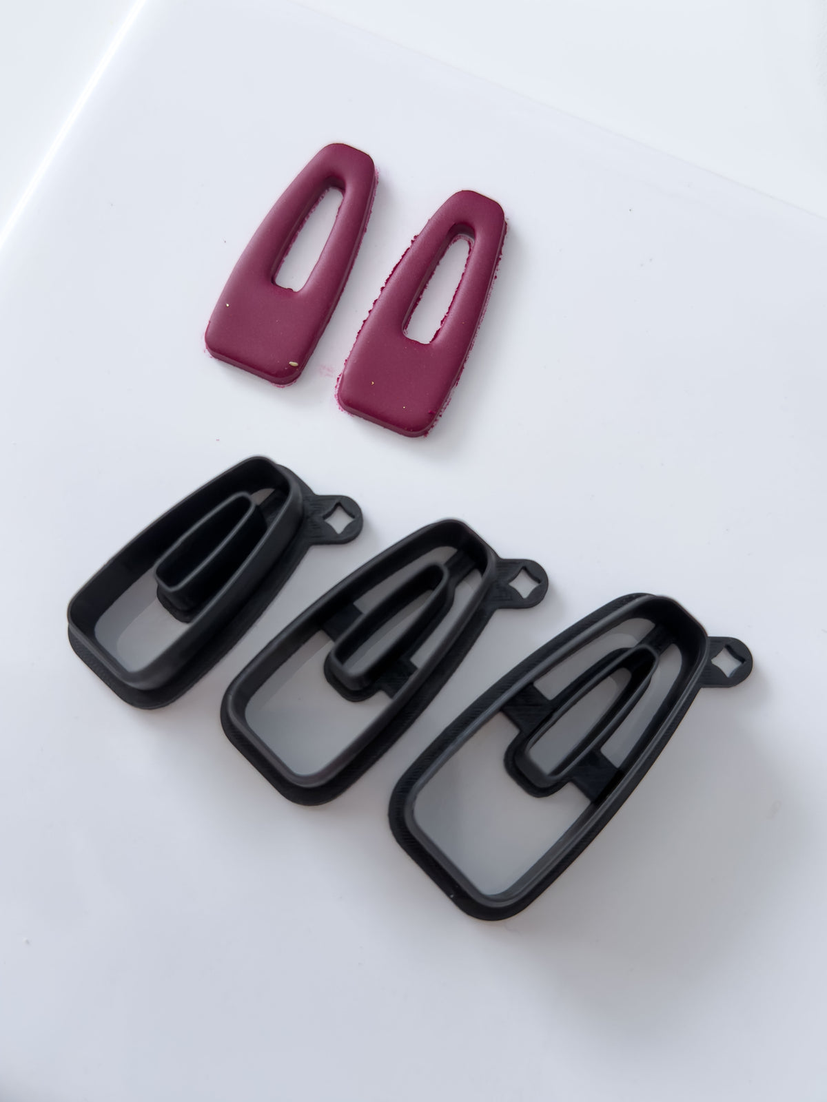 Puffy Rectangle Donut Polymer Clay Cutter