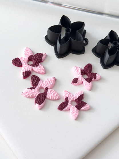 Sakura Flower Donut Polymer Clay Cutter