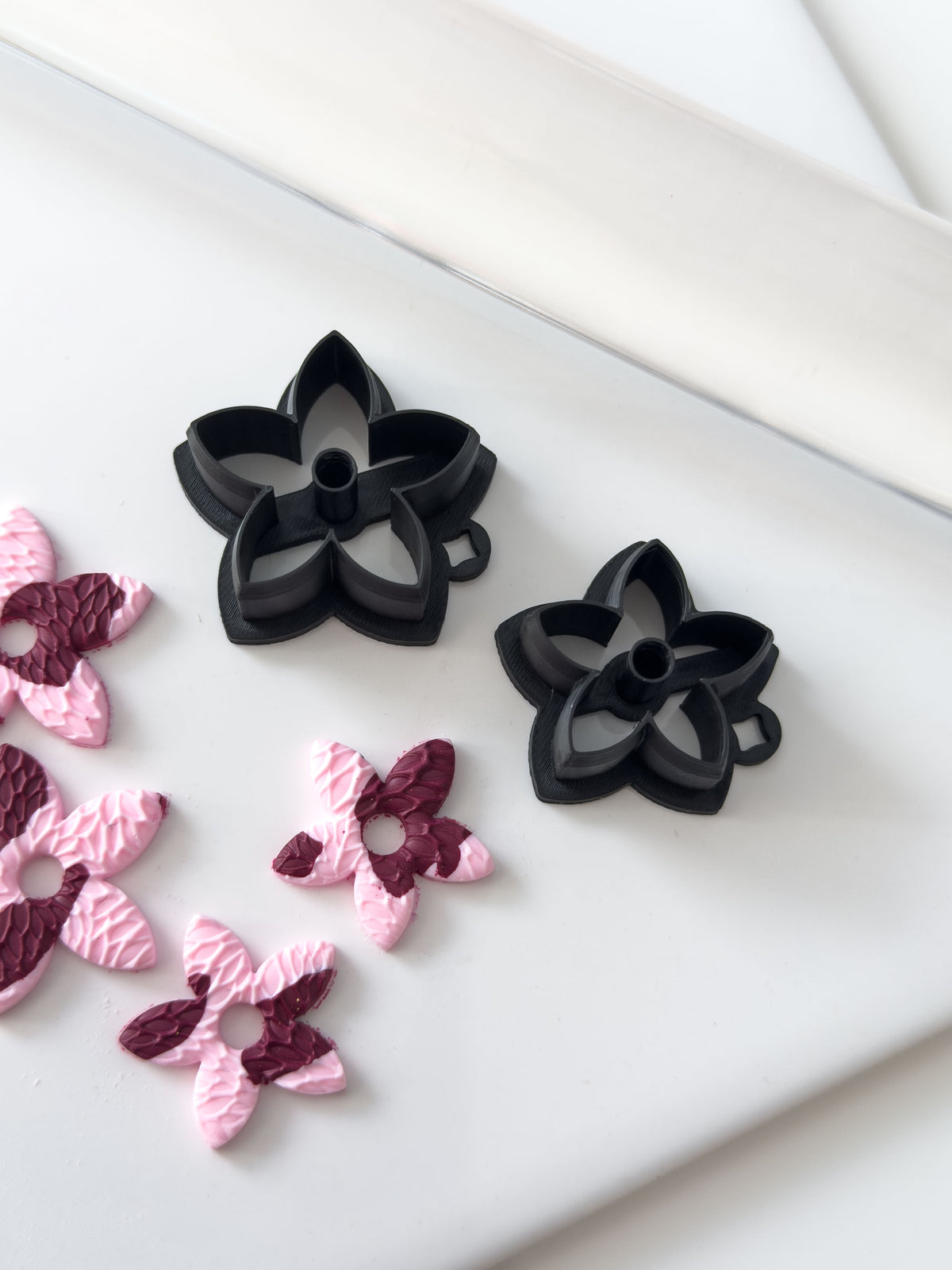 Sakura Flower Donut Polymer Clay Cutter