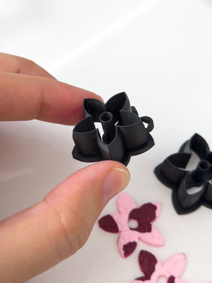 Sakura Flower Donut Polymer Clay Cutter