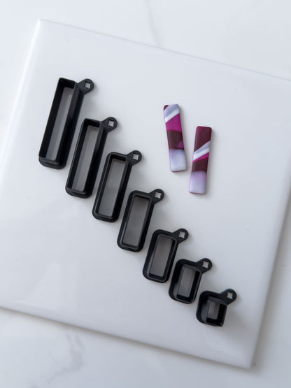 Skinny Rectangle Polymer Clay Cutter
