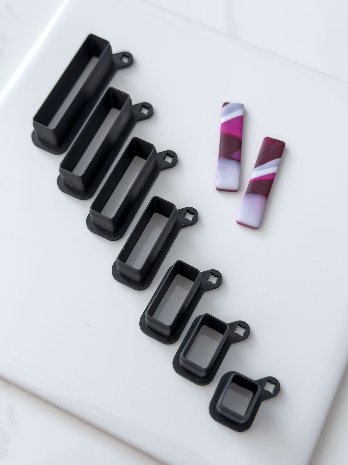 Skinny Rectangle Polymer Clay Cutter
