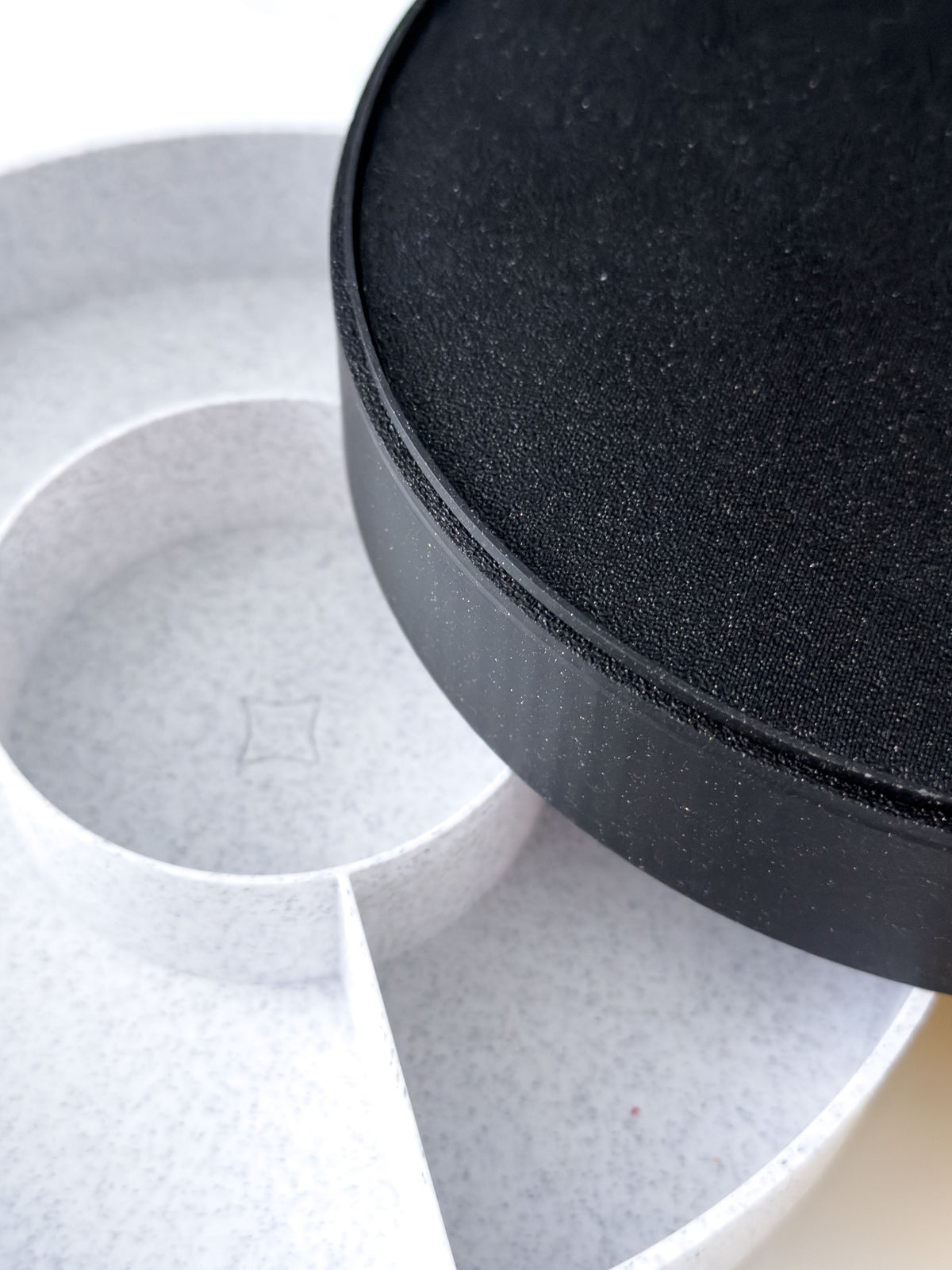 Stackable Round Jewelry/Clay Storage Box