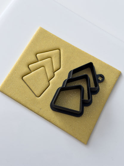 Stacked Statement Polymer Clay Cutter