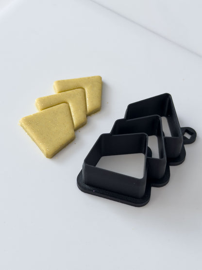 Stacked Statement Polymer Clay Cutter