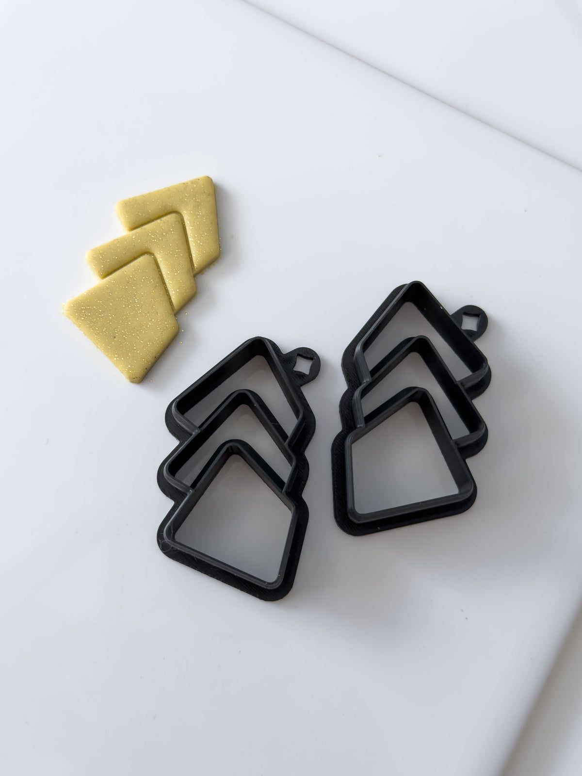 Stacked Statement Polymer Clay Cutter