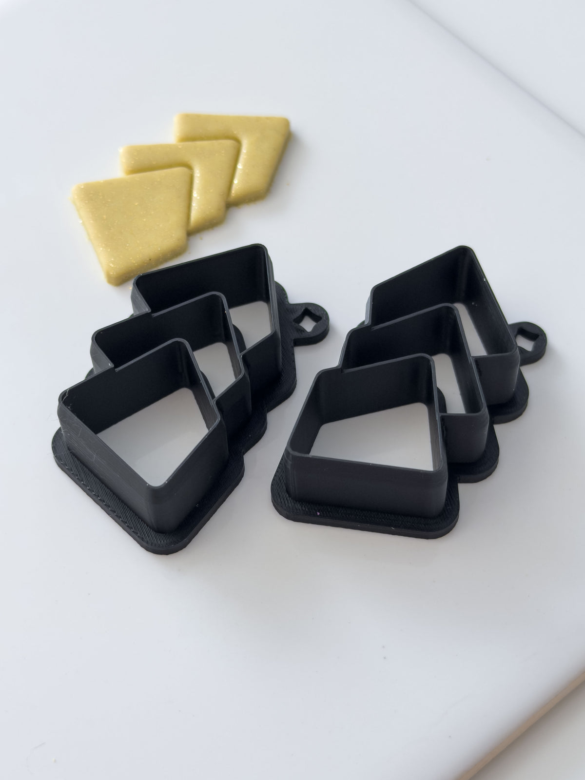 Stacked Statement Polymer Clay Cutter