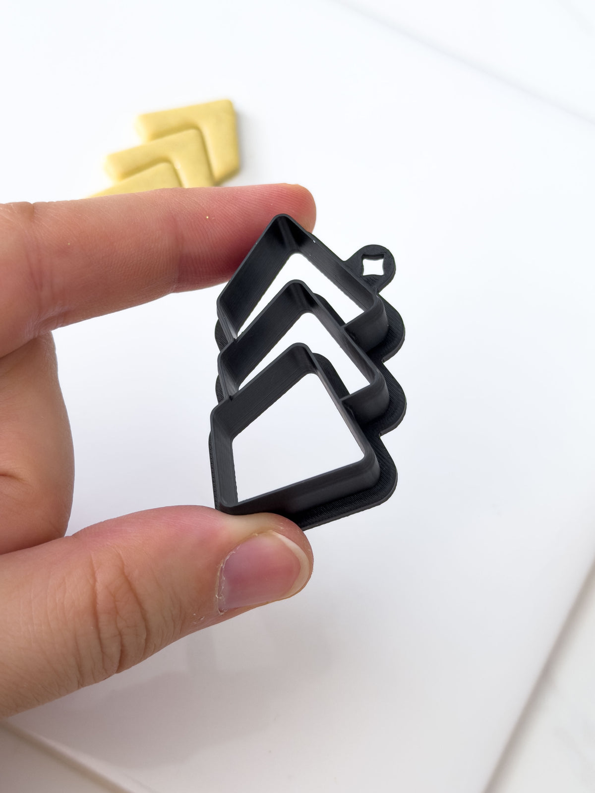 Stacked Statement Polymer Clay Cutter
