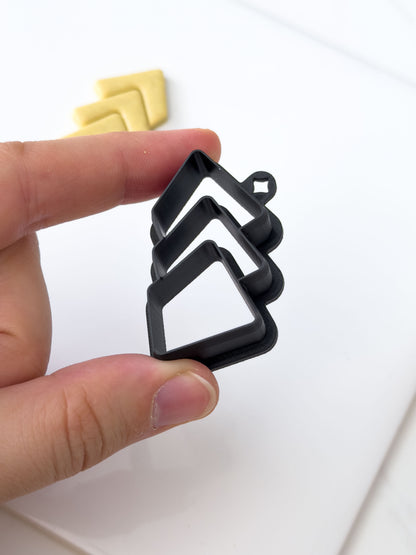 Stacked Statement Polymer Clay Cutter