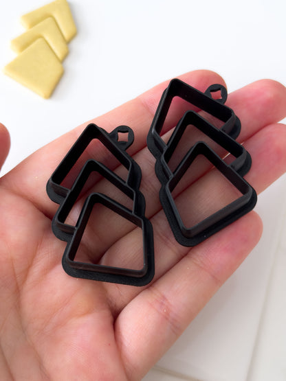Stacked Statement Polymer Clay Cutter