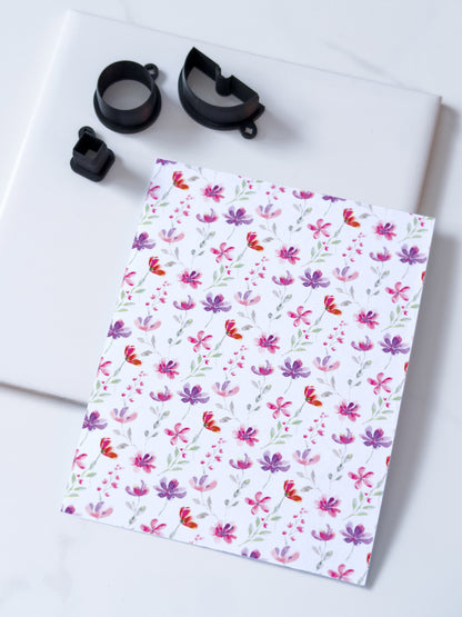 Transfer Paper Watercolour Flowers | 3 Colours