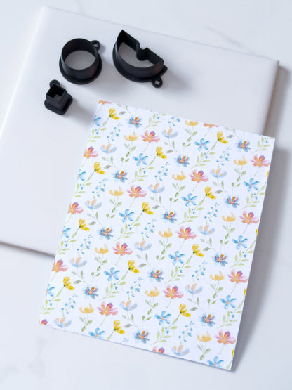 Transfer Paper Watercolour Flowers | 3 Colours